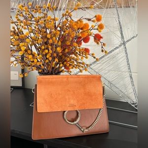 NWT Chloe  Faye leather handbag
